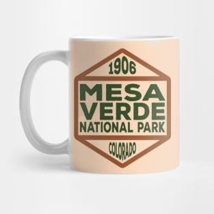 Mesa Verde National Park badge Mug